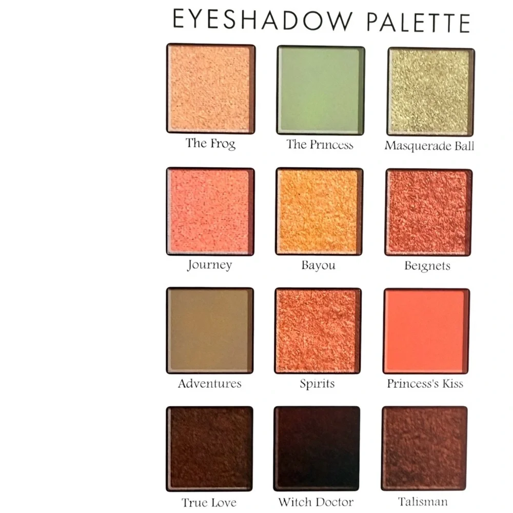 Disney The Princess and the Frog 12 Shades Eyeshadow Palette